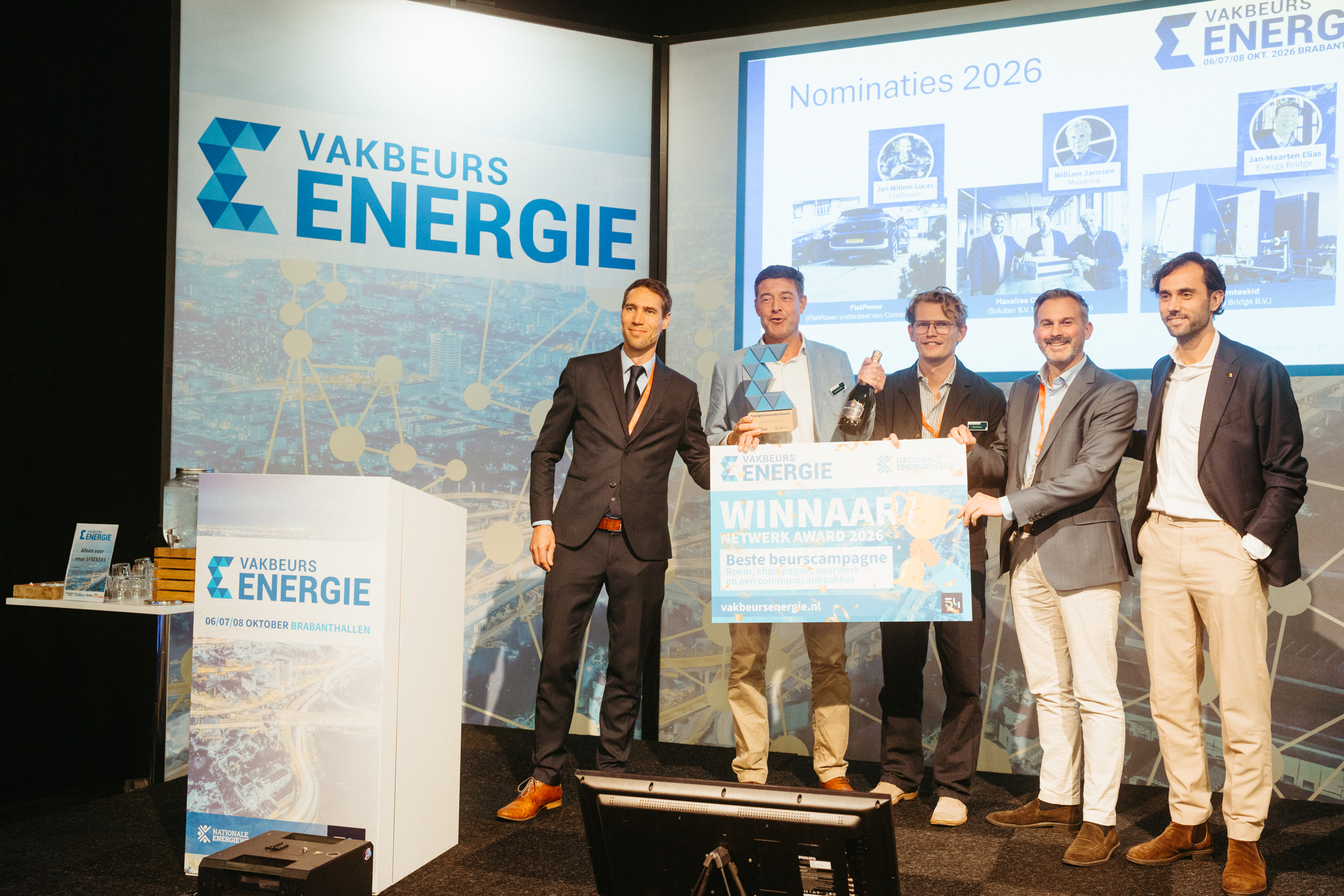 Energy Bridge wint Energie Innovatie Award 2026